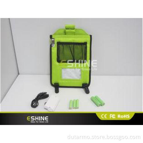 60LM solar charger bagsolar ad charger with led camping l